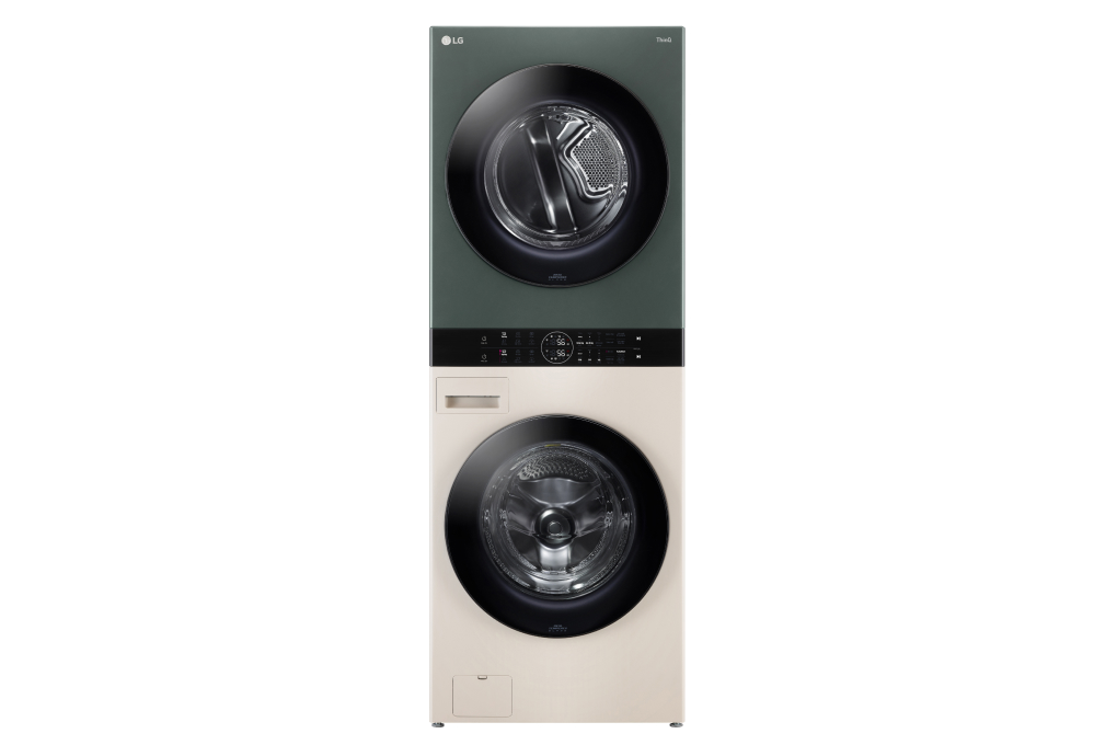 Tháp giặt sấy LG WashTower Inverter giặt 21 kg – sấy 16 kg WT2116SHEG