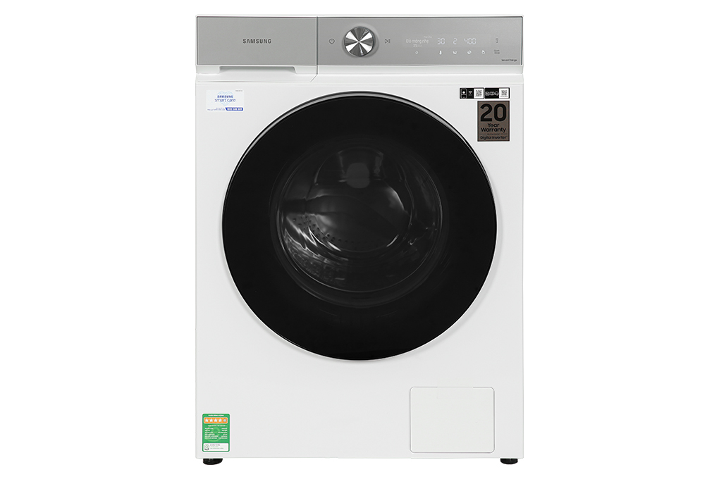 Máy giặt sấy Samsung giặt 12 kg – sấy 8 kg WD12BB944DGHSV Bespoke AI Inverter