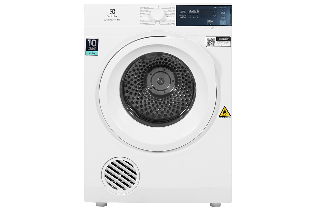 Máy sấy thông hơi 7.5 kg EDV754H3WB Electrolux UltimateCare