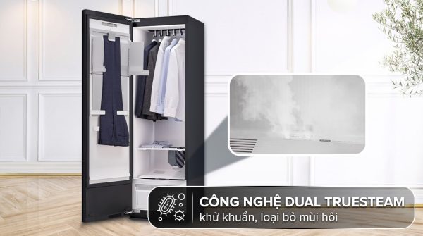 Tủ chăm sóc quần áo 5 móc SC5GMR80H thông minh LG Styler Inverter