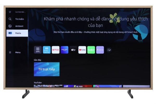 Tivi Khung Tranh QLED Samsung AI 4K 55 inch QA55LS03B