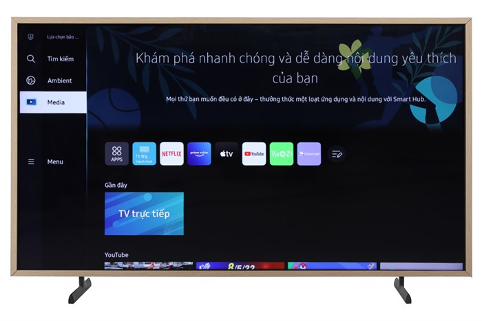 Tivi Khung Tranh QLED Samsung AI 4K 55 inch QA55LS03B